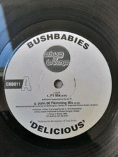 Delicious- Bush Babies- (Chug N Bump) Vinyl