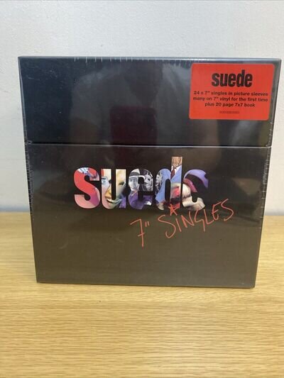 Suede 7" Vinyl Box Singles Set Still Sealed In Mint Condition Ltd To 1000 Copies