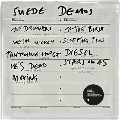 Suede The 'Suede' Demos LP (RSD 2023) (Vinyl) 12" Album (Clear vinyl)