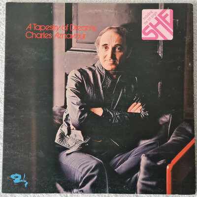 CHARLES AZNAVOUR - A TAPESTRY OF DREAMS - VINYL LP RECORD - 1974 - 90.003