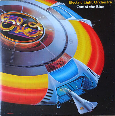 "ELO - OUT OF THE BLUE" .. Retro Album Cover Poster Various Sizes