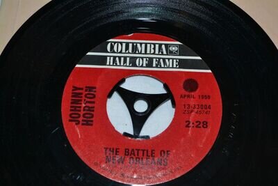 Johnny Horton Battle of New Orleans/North to Alaska Columbia USA 13-33304 #PH