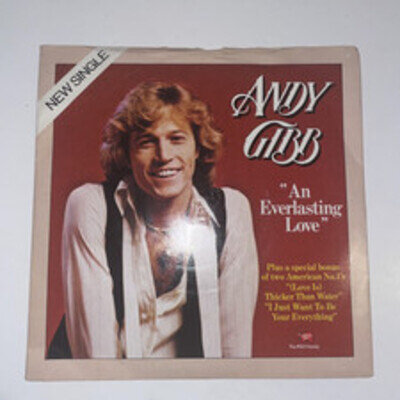 Andy Gibb An Everlasting Love 7" Vinyl Single (RSO 15) RSO 1978