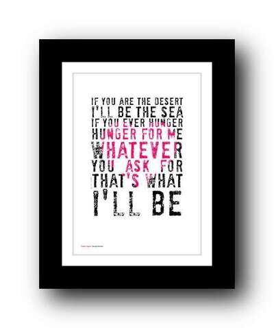 ❤ GEORGE MICHAEL ❤ Father Figure - song lyrics poster art print wham #18