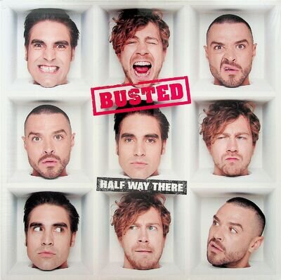 BUSTED Half Way There LP (NEW 2019 Vinyl) McBusted/McFly POP PUNK Album