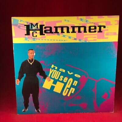 MC HAMMER Have You Seen Her 1990 UK 12'' vinyl single U Can't Touch This