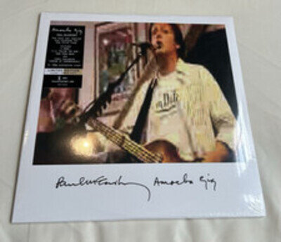 Paul McCartney - Amoeba Gig - 2LP Clear/Amber Vinyl - New Sealed - Limited Ed.