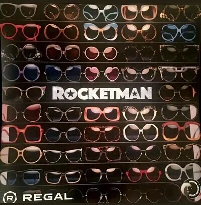 Rocketman Poster 12x12 Elton John Movie Premiere Limited Edition 2019 Rare