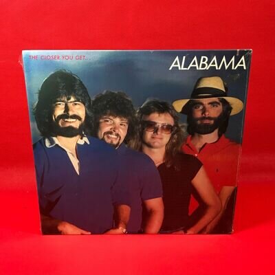 ALABAMA The Closer You Get 1983 USA vinyl LP + INNER Dixieland Delight original