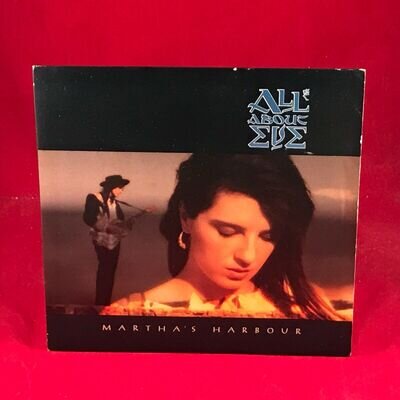 ALL ABOUT EVE Martha's Harbour 1988 UK 7" vinyl single original 45 Another Door