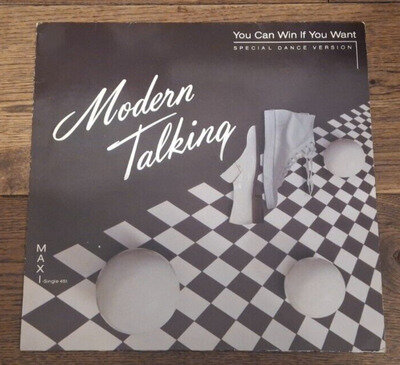 Modern Talking–You Can Win If You Want (Special Dance Version) (1985) 12" Single