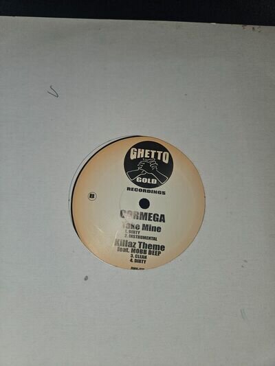 USED Cormega "You Dont Want It/Take Mine/Killaz Theme Ft Mobb Deep Vinyl