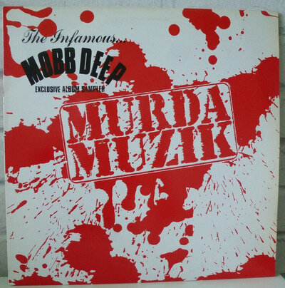 MOBB DEEP MURDA MUZIK 12" VINYL ALBUM SAMPLER QUIET STORM XPR3352 EX/EX PROMO