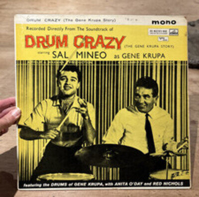 Gene Krupa Drum Crazy (The Gene Krupa Story) Vinyl MONO - CLP 1352 Verve Series