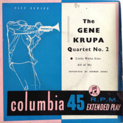 Gene Krupa Quartet - Quartet No. 2 - Used Vinyl Record 7 - C6806z