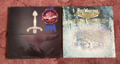 Rick Wakeman - 2 Vinyl LP Albums. A & M Records