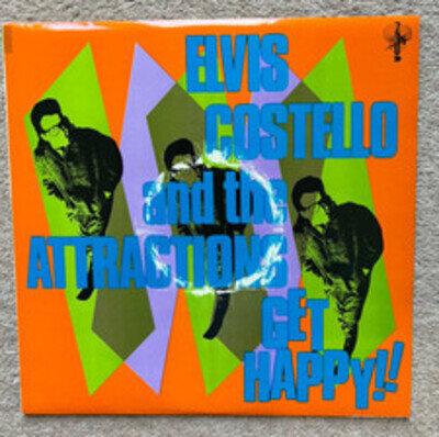 Elvis Costello & The Attractions – Get Happy!! , Vinyl LP Album Stereo UK 1980