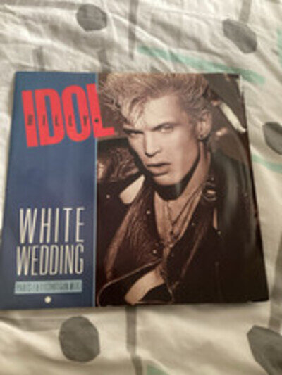 Billy Idol White Wedding 12” Single