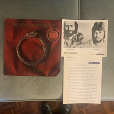 Alan Parsons Project: Vulture Culture LP (USA) + Promo Photo + Arista Bio: EX/VG