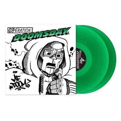 MF DOOM OPERATION DOOMSDAY 25TH ANNIVERSARY SKETCH EDITION VINYL /4000 IN HAND!