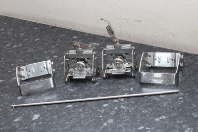 Yamaha 80s Parallel Strainers & Guard Protector Brackets Snare Drum READ NOTES