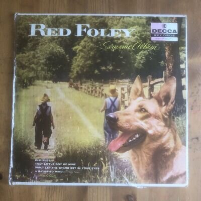 Red Foley Souvenir Album USA Decca Original LP Shrink Wrap Excellent Old Shep