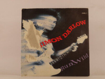 SIMON DARLOW RUN WILD (124) 2 Track 7" Single Picture Sleeve MAGNET RECORDS