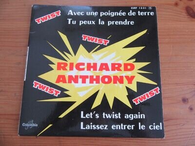 Richard Anthony - Let's Twist Again / Laissez Entre Le Ciel - 7" Vinyl ESRF1331