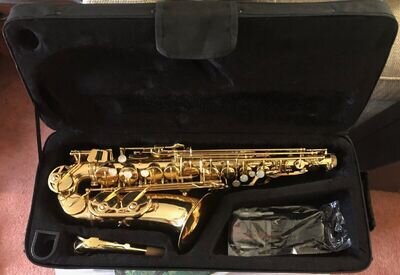 JUPITER 500 ALTO SAXOPHONE + YAMAHA 6C MOUTHPIECE - VERY GOOD CONDITION