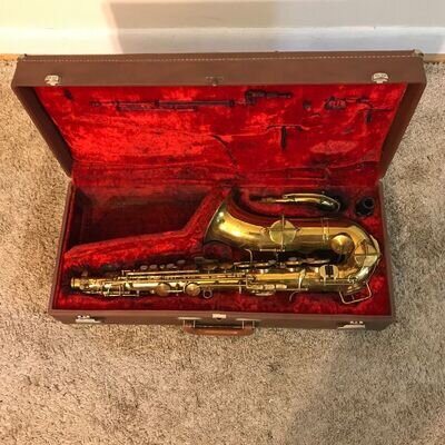 Vintage HN White King Saxophone 1920's