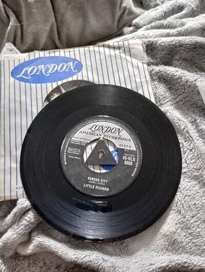 Little Richard Kansas city 7 inch record tri centre London