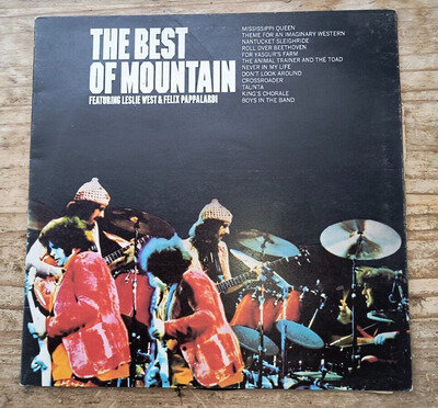 THE BEST OF MOUNTAIN VINYL LP (LESLIE WEST FELIX PAPPALARDI) ISLAND UK 1973