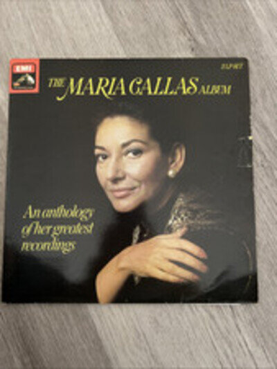 The Maria Callas Album An Anthology Of Her Greatest Recordings 2 LP Vinyl Album