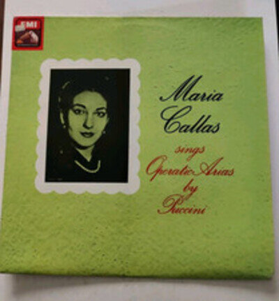 Maria Callas Sings Operatic Arias By Puccini Vinyl Record Alp3799