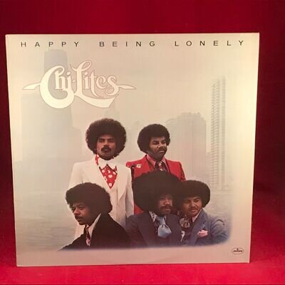 THE CHI-LITES Happy Being Lonely - 1976 UK vinyl LP Games People Play Vanishing