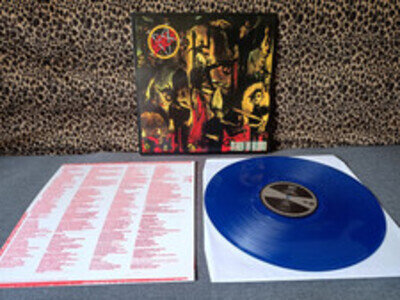 Slayer Vinyl LP Reign In Blood Blue Vinyl Thrash Metal