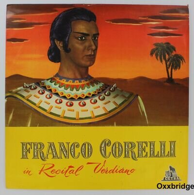 FRANCO CORELLI Recital Verdiano CETRA Italy NEAR MINT Rare QUESTA/BASILE/SIMONET