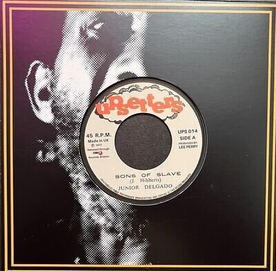 Junior Delgado / The Upsetters ‎– Sons Of Slave / Sons Of Dub Ltd 7" LEE PERRY