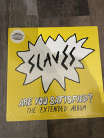 Slaves Are You Satisfied? LP Very Limited Pink Vinyl 2016 New & Sealed Very Rare