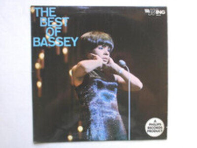 Shirley Bassey The Best Of Bassey LP Wing WL1079 EX/EX 1960s The Best Of Bassey