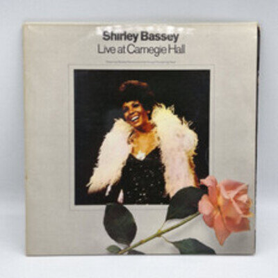 Shirley Bassey. Live At Carnegie Hall. 12 Inch Vinyl Double Lp