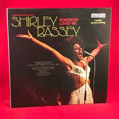 SHIRLEY BASSEY Somebody Loves Me 1972 UK vinyl LP record in concert live