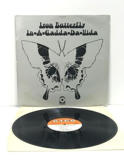 Iron Butterfly, In a Gadda Da Vida VG+/VG+ 1968 Original France, ATCO 503 019