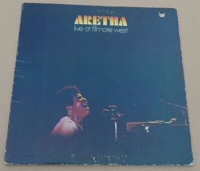 Aretha Franklin: Live At Fillmore West (Polydor Super 2407 01) USA Sleeve/Insert