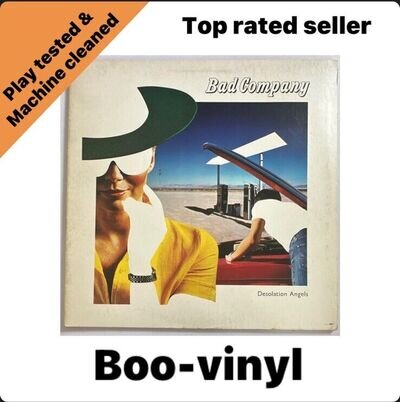 Bad Company Desolation Angels SSK59408 1979 Vinyl LP Record A1-B1 VG+ / VG +