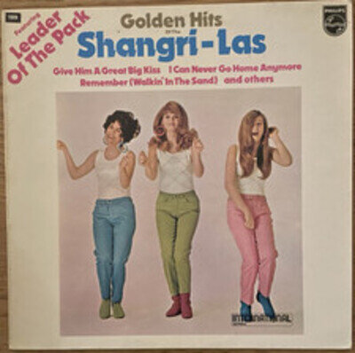 SHANGRI-LAS ..THE GOLDEN HITS VINYL LP...6336 215 ...VG+