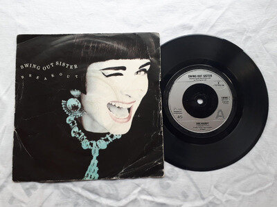 SWING OUT SISTER BREAKOUT MERCURY RECORDS UK 7" VINYL SINGLE in PICTURE SLEEVE