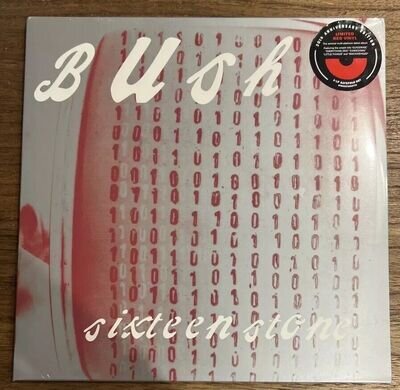 Bush'Sixteen Stone’ 30th Anniversary Ltd Red Colour Double VINYL LP