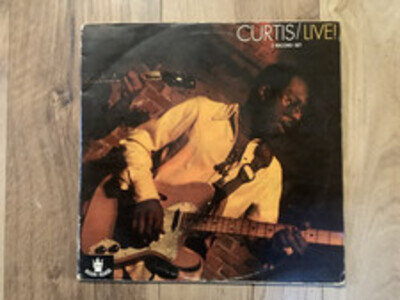 Curtis Mayfield Vinyl Album.Curtis Live.2L.P.Set. Buddah Records.1971.