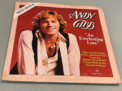 Andy Gibb - An Everlasting Love - Vinyl Record 7" Single - 1978 RSO 15